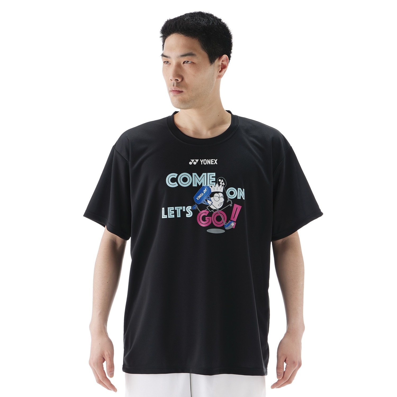 ヨネックス（YONEX）（メンズ、レディース）テニスウェア ユニドライTシャツ 16794Y-007