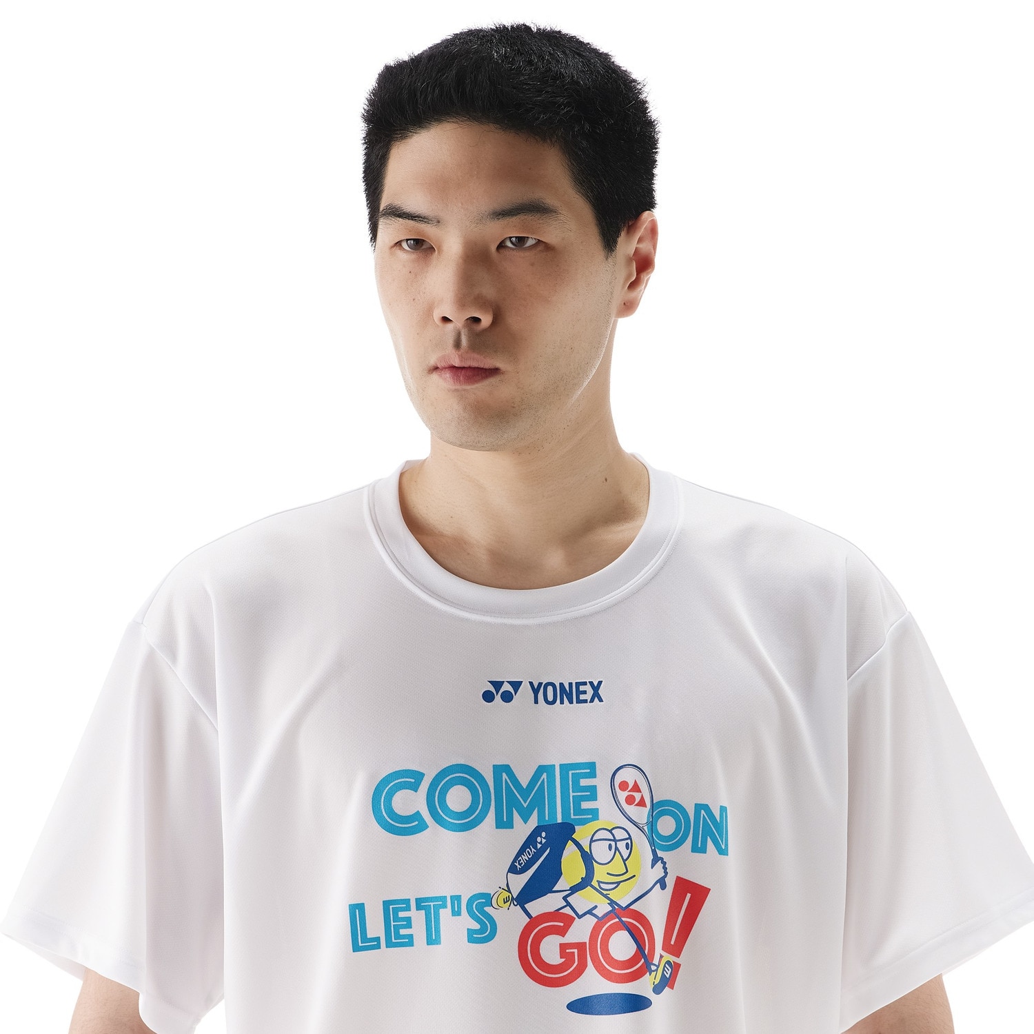 ヨネックス（YONEX）（メンズ、レディース）テニスウェア ユニドライTシャツ 16794Y-011
