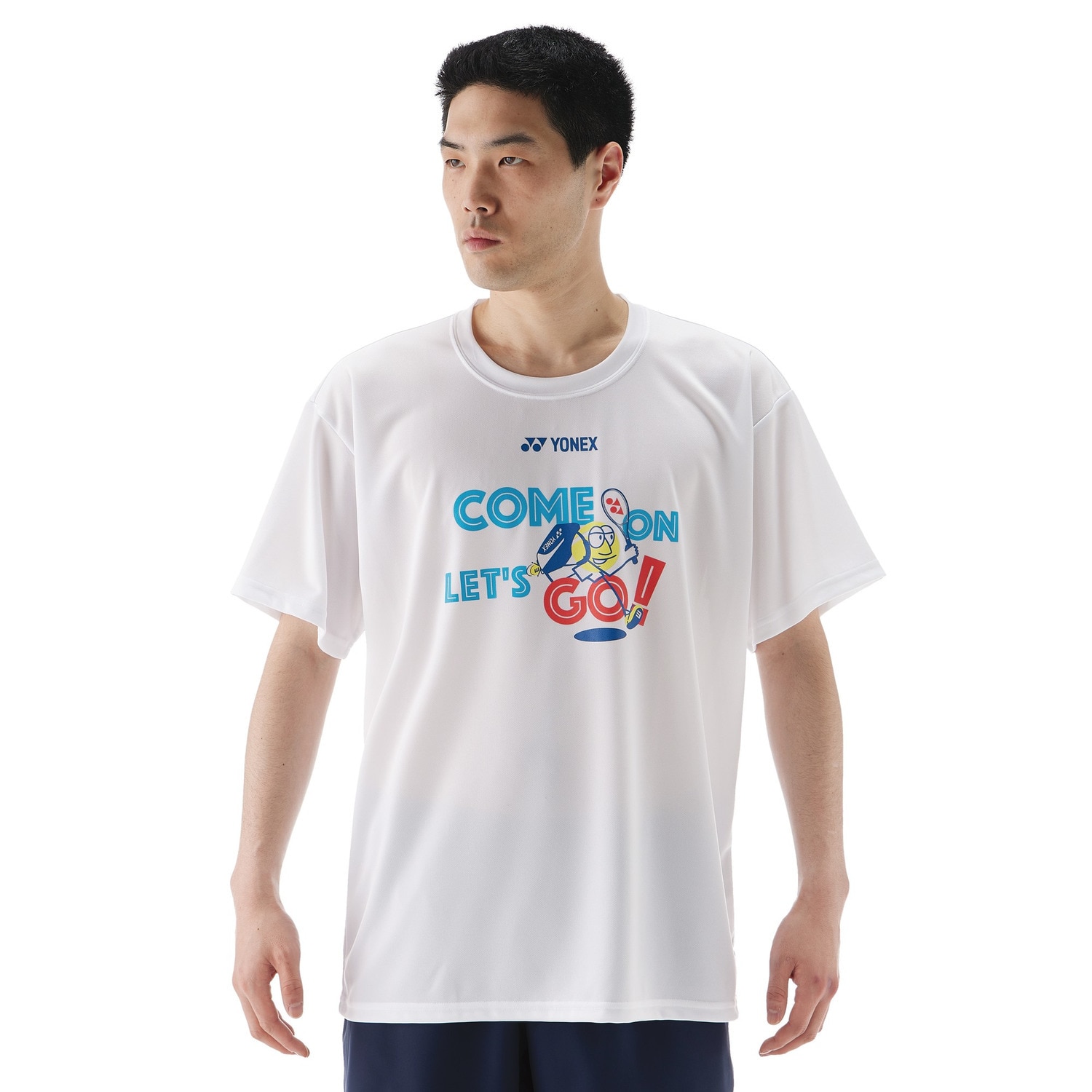 ヨネックス（YONEX）（メンズ、レディース）テニスウェア ユニドライTシャツ 16794Y-011