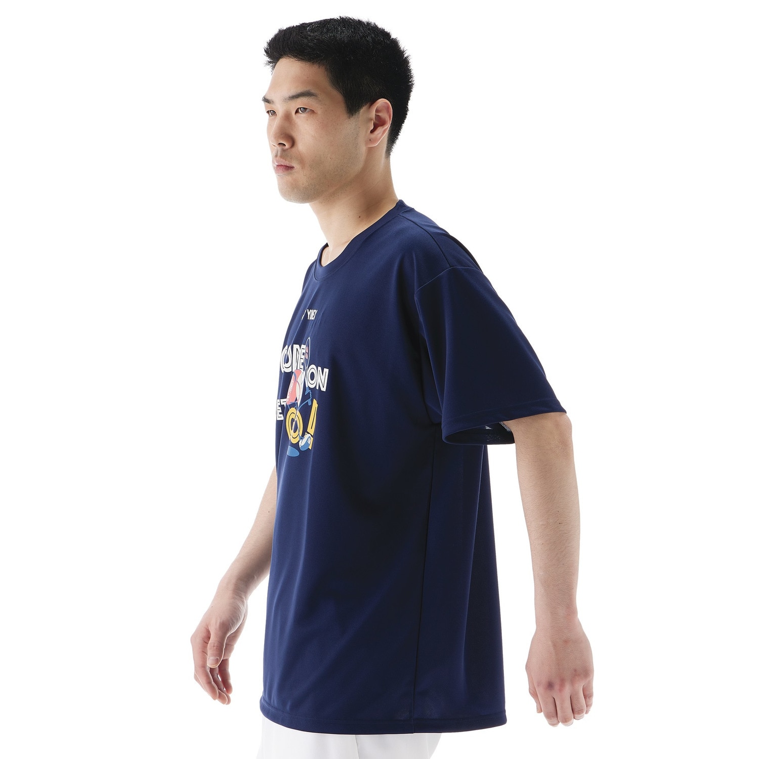 ヨネックス（YONEX）（メンズ、レディース）テニスウェア ユニドライTシャツ 16794Y-019