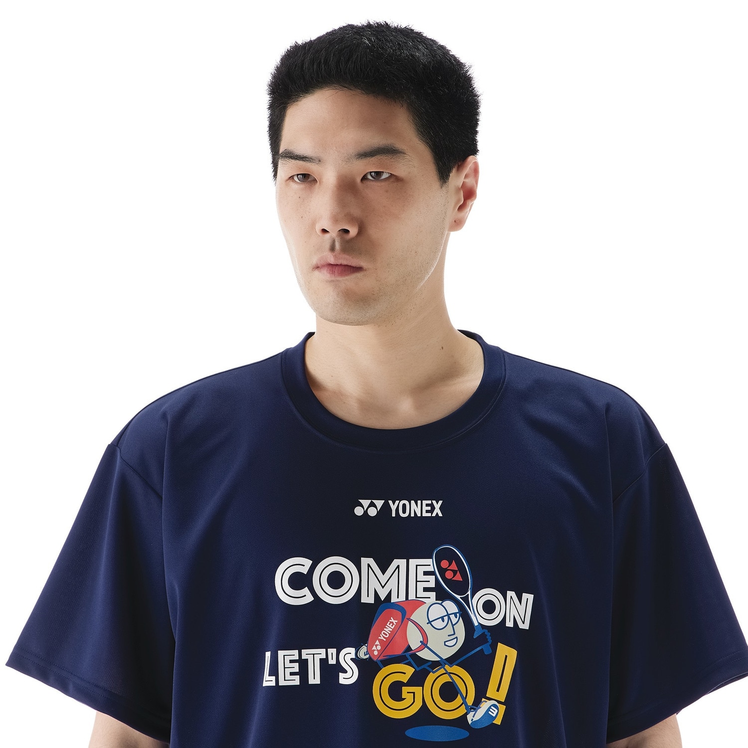 ヨネックス（YONEX）（メンズ、レディース）テニスウェア ユニドライTシャツ 16794Y-019