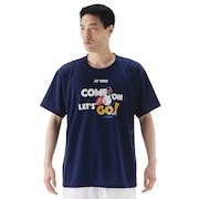 (メンズ、レディース)テニスウェア ユニドライTシャツ 16794Y-019