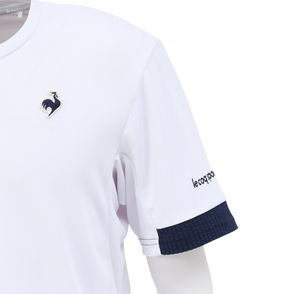 ルコックスポルティフ（lecoqsportif）（メンズ）テニスウェア 半袖