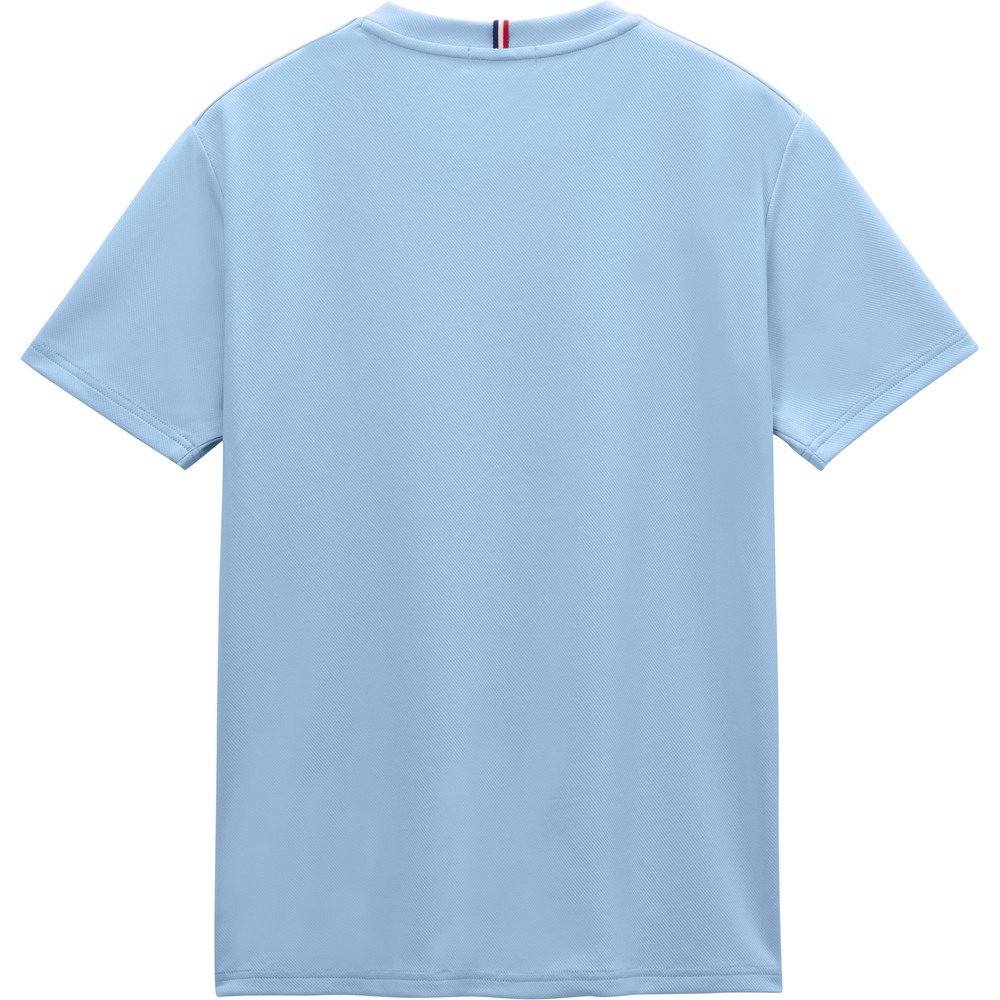 ルコックスポルティフ（lecoqsportif）（メンズ、レディース）テニスウェア プラクティスシャツ LN6SHT90U BL00