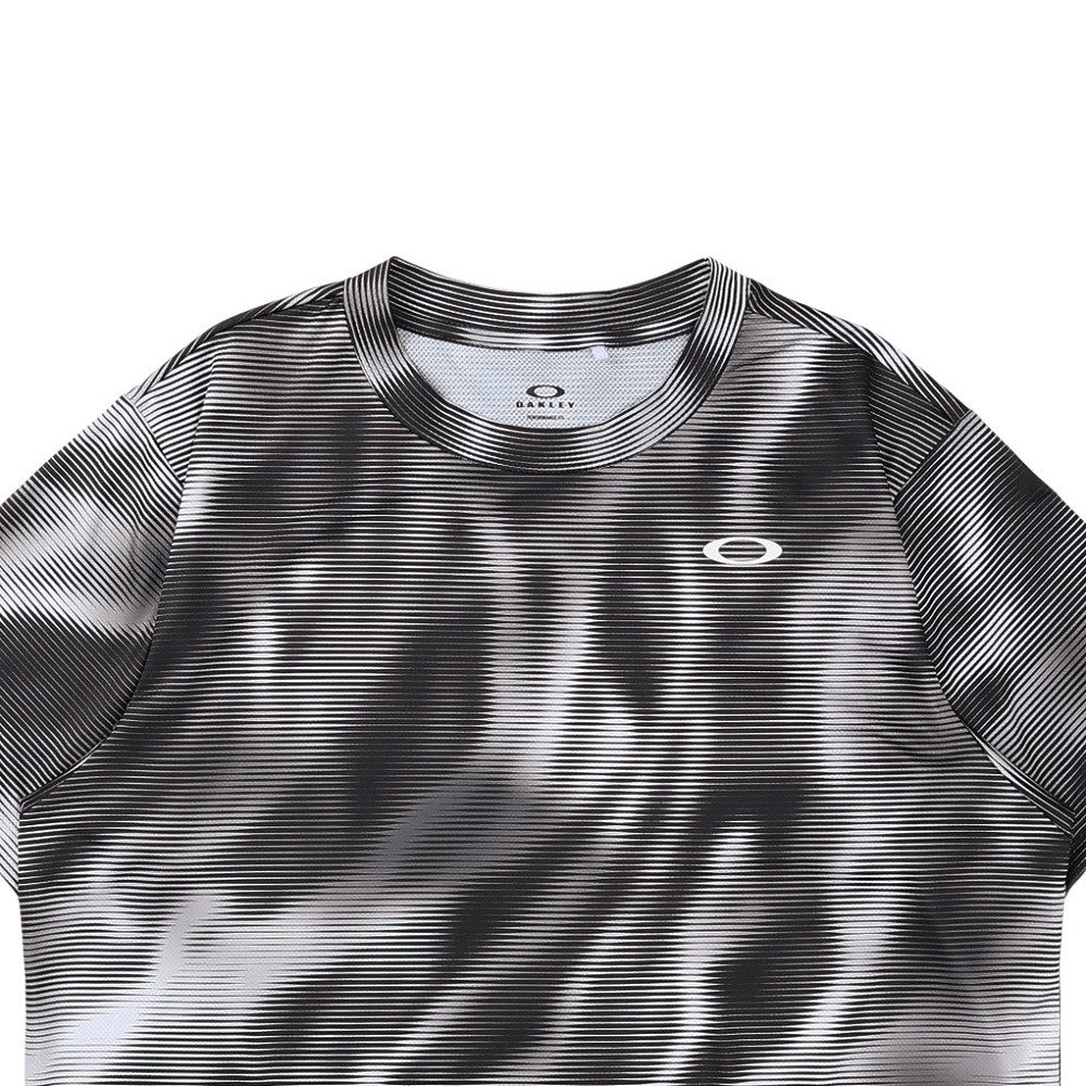 オークリー（OAKLEY）（メンズ）テニスウェア SLANT GRAPHIC メッシュ 半袖Tシャツ FOA409034-186