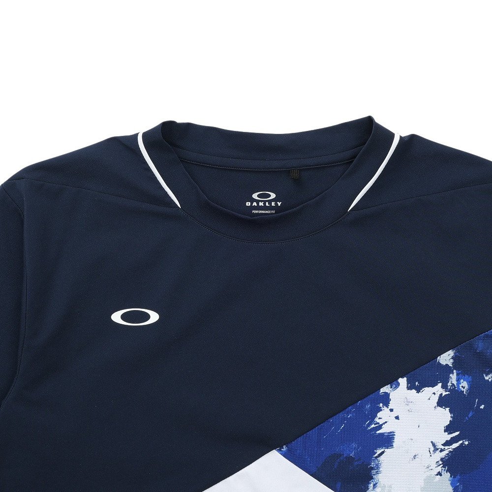 オークリー（OAKLEY）（メンズ）テニスウェア SLANT BLOCKING 半袖T 