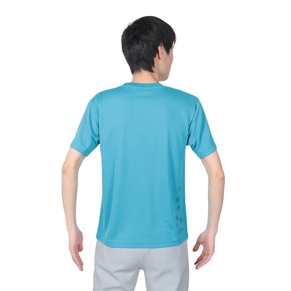 ゴーセン（GOSEN）（メンズ、レディース）pochaneco ぽちゃ猫 Tシャツ Mサイズ J24X0118M