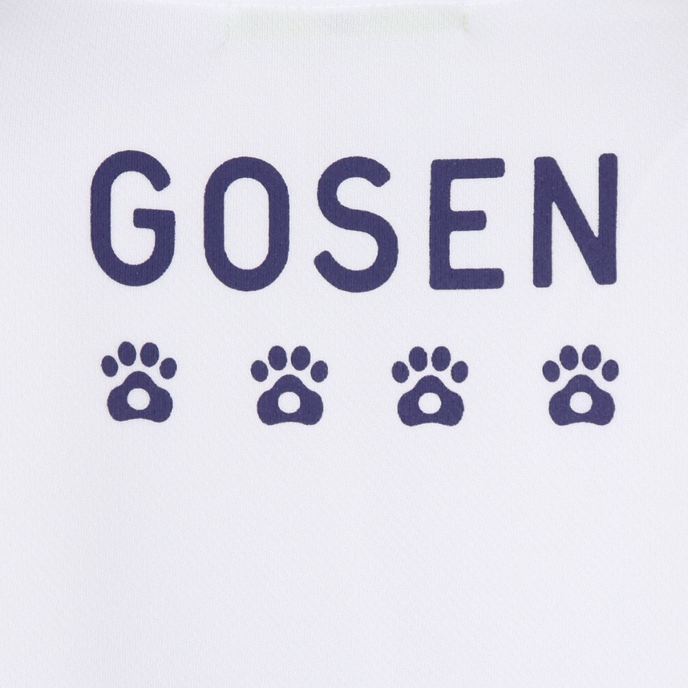 ゴーセン（GOSEN）（メンズ）pochaneco ぽちゃ猫 Tシャツ Lサイズ J24X0230L