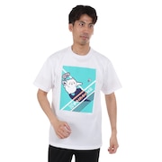 (メンズ)pochaneco ぽちゃ猫 Tシャツ J24X0230
