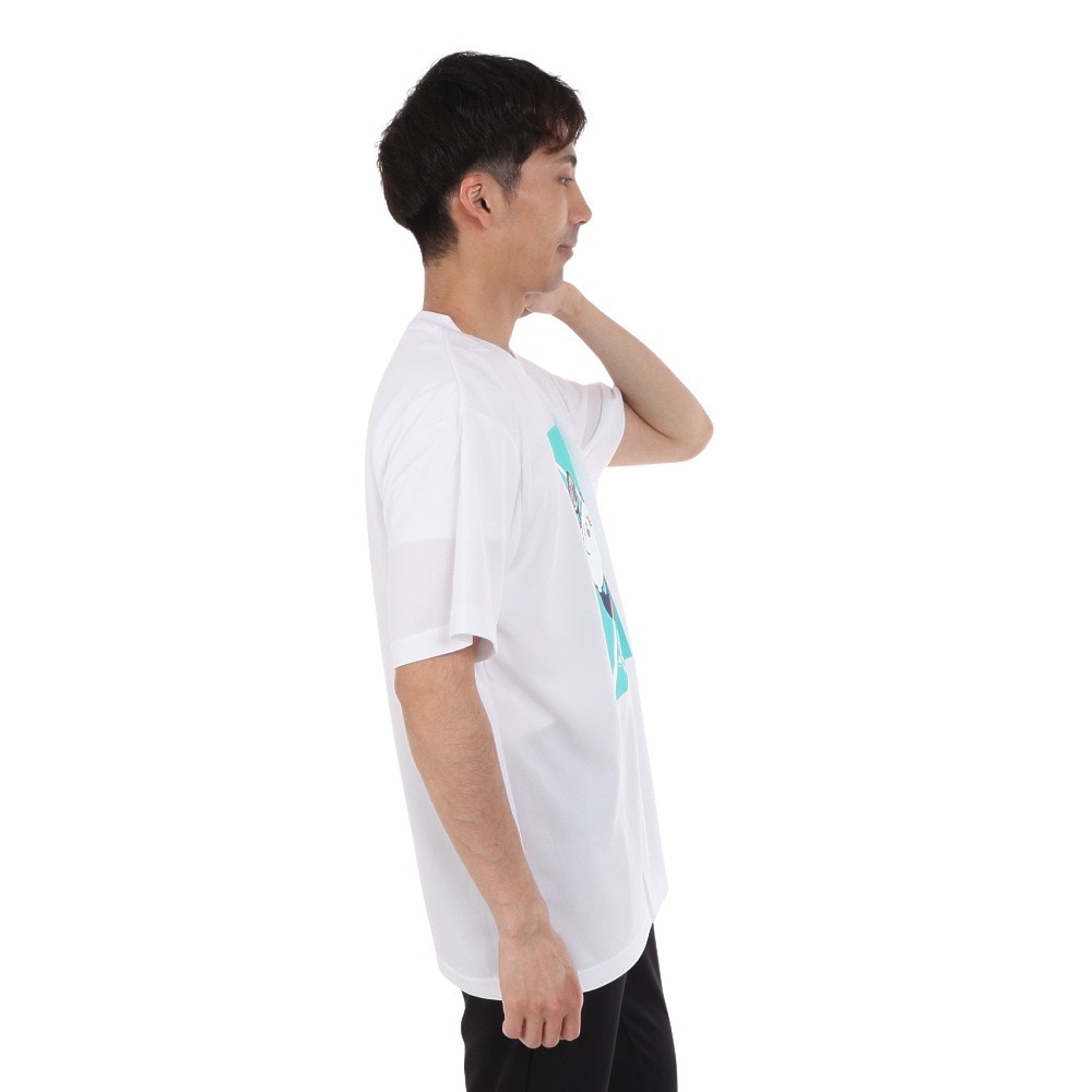 ゴーセン（GOSEN）（メンズ）pochaneco ぽちゃ猫 Tシャツ LLサイズ J24X0230LL