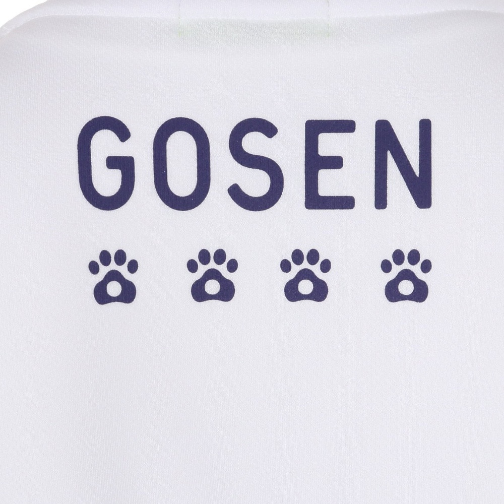 ゴーセン（GOSEN）（メンズ）pochaneco ぽちゃ猫 Tシャツ LLサイズ J24X0230LL