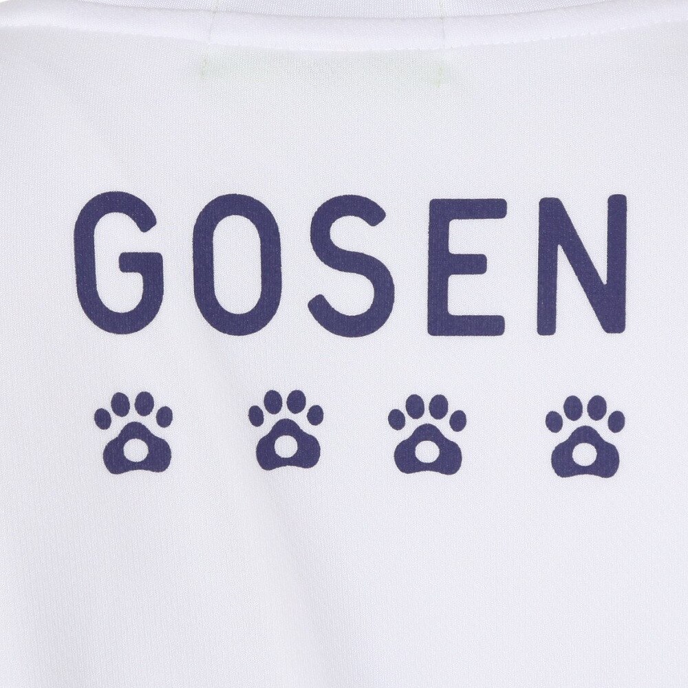 ゴーセン（GOSEN）（メンズ）pochaneco ぽちゃ猫 Tシャツ Sサイズ J24X0230S