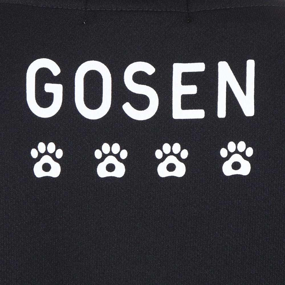 ゴーセン（GOSEN）（メンズ、レディース）pochaneco ぽちゃ猫 半袖Tシャツ Lサイズ J24X0239L