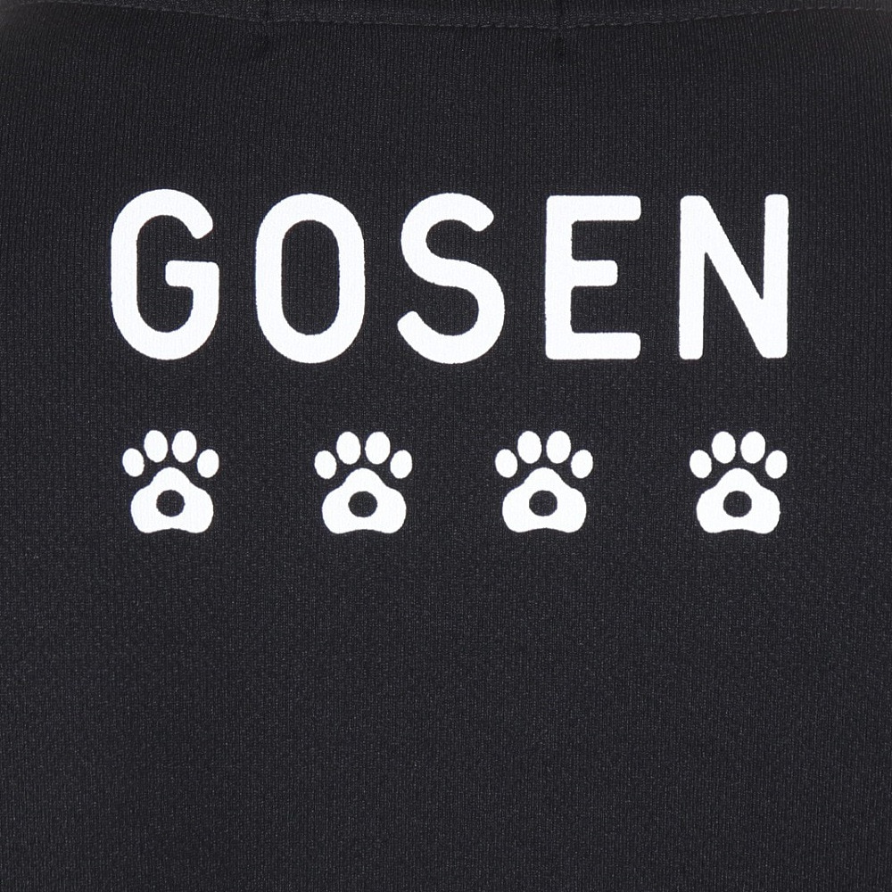 ゴーセン（GOSEN）（メンズ、レディース）pochaneco ぽちゃ猫 半袖Tシャツ LLサイズ J24X0239LL