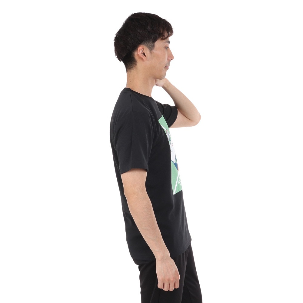 ゴーセン（GOSEN）（メンズ、レディース）pochaneco ぽちゃ猫 半袖Tシャツ Mサイズ J24X0239M