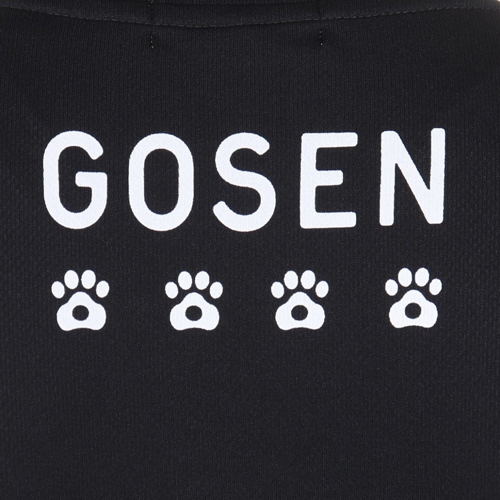 ゴーセン（GOSEN）（メンズ、レディース）pochaneco ぽちゃ猫 半袖Tシャツ Sサイズ J24X0239S