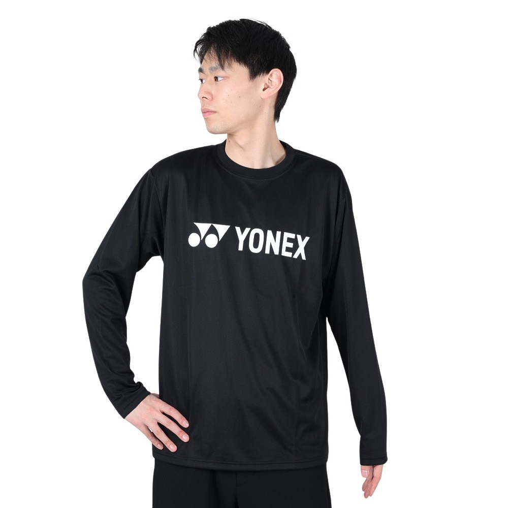 ヨネックス（YONEX）（メンズ）Tシャツ メンズ 長袖 ロングスリーブTシャツ 16158-007 