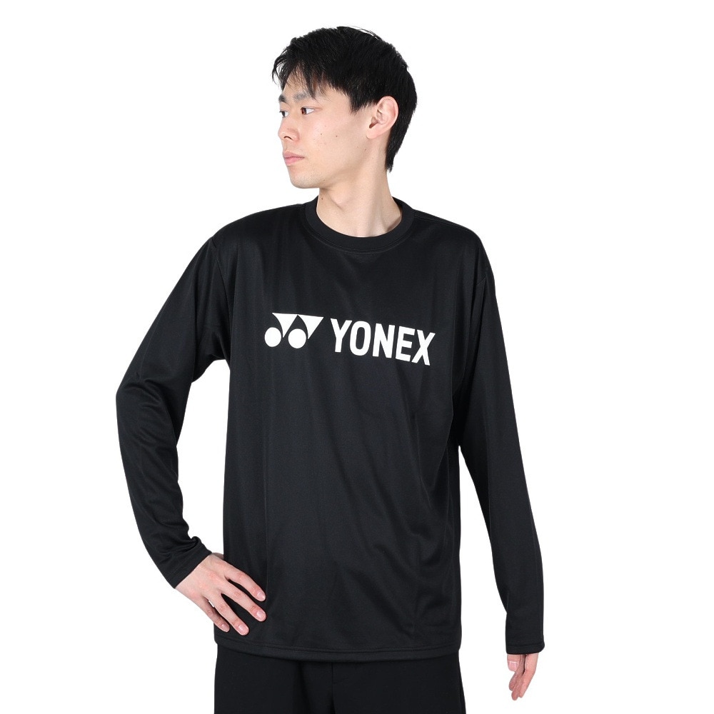 ヨネックス（YONEX）（メンズ）Tシャツ メンズ 長袖 ロングスリーブTシャツ 16158-007 速乾