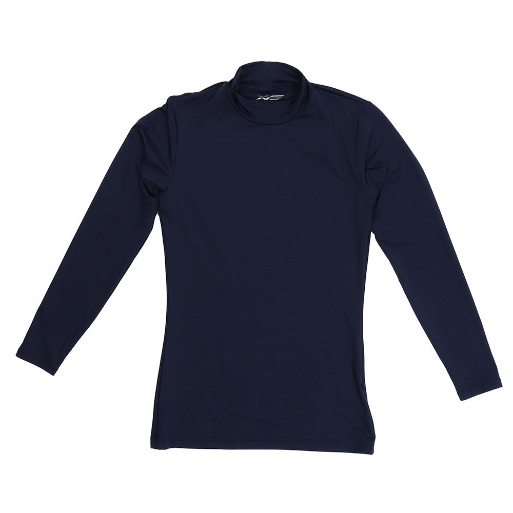  ストレッチハイネック長袖シャツTシャツ 732G6ES2854 NVY