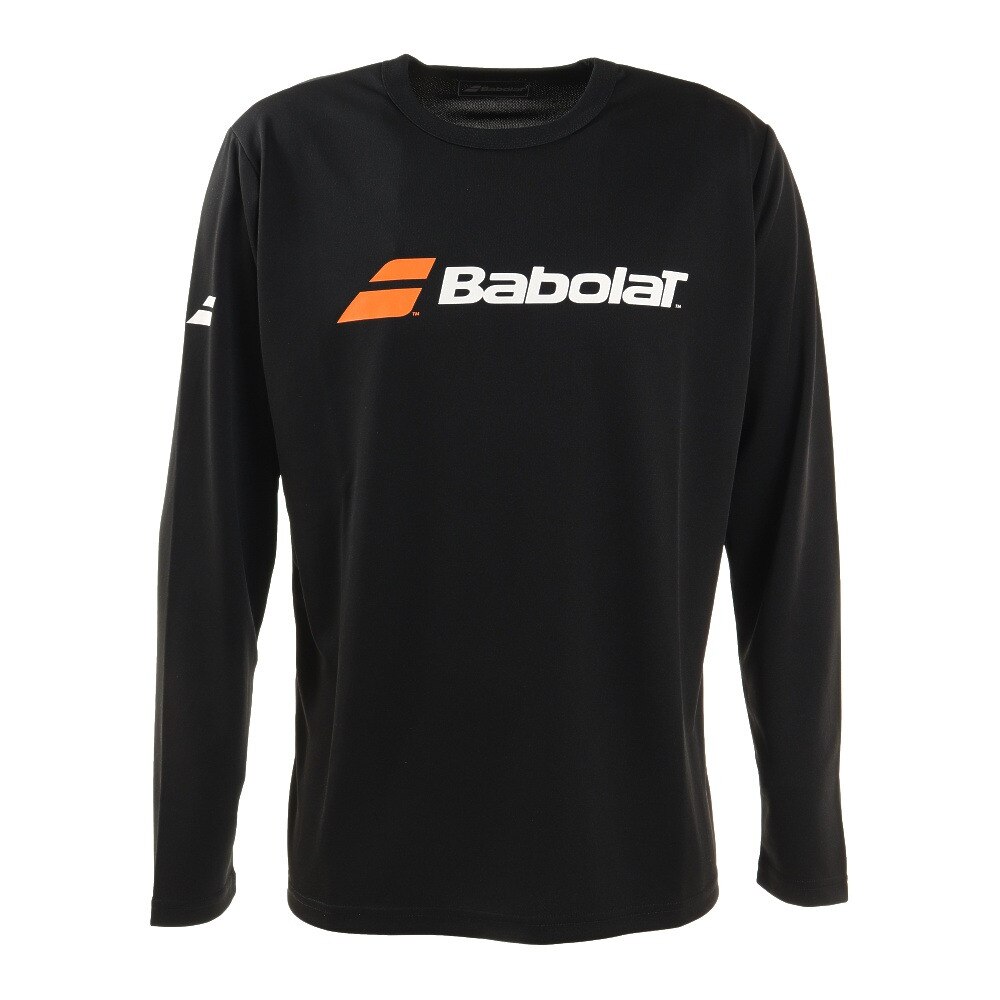 バボラ（BABOLAT）（メンズ）テニスウェア CLUB長袖Tシャツ BUP1560C BK