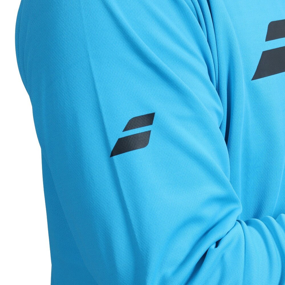 バボラ（BABOLAT）（メンズ）テニスウェア ロングスリーブシャツ BUP1560C BL