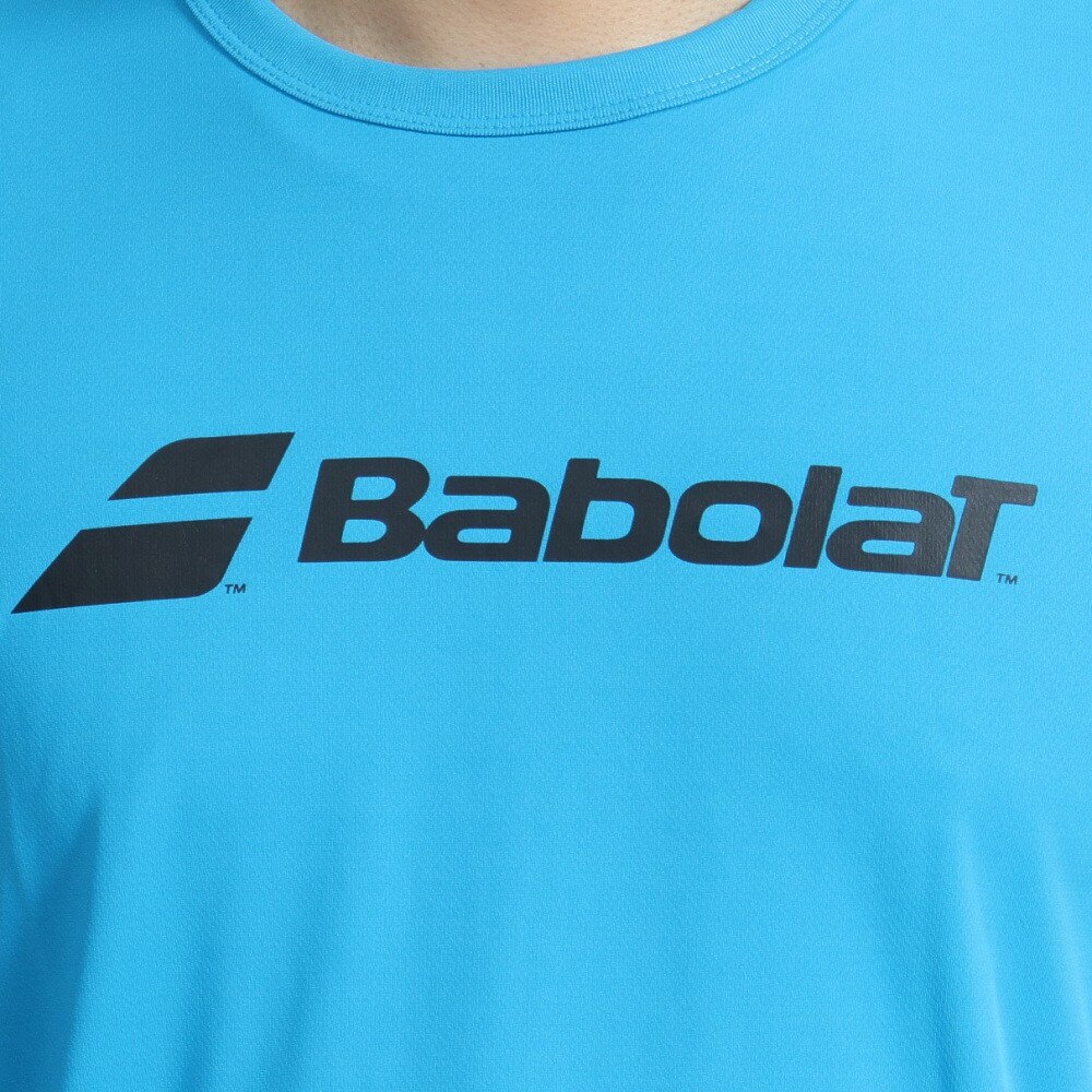 バボラ（BABOLAT）（メンズ）テニスウェア ロングスリーブシャツ BUP1560C BL