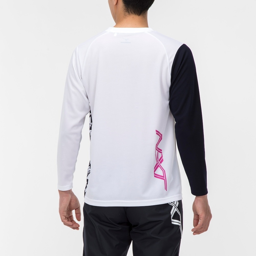 ミズノ（MIZUNO）（メンズ）テニスウェア N-XT Tシャツ 長袖 32JA274001