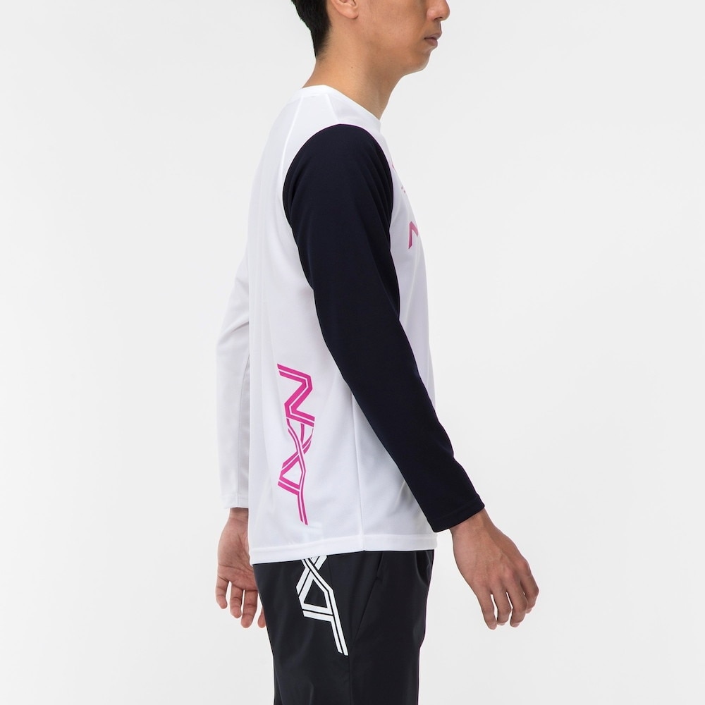 ミズノ（MIZUNO）（メンズ）テニスウェア N-XT Tシャツ 長袖 32JA274001