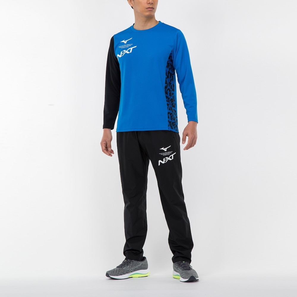 ミズノ（MIZUNO）（メンズ）テニスウェア N-XT Tシャツ 長袖 32JA274026