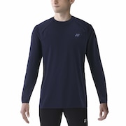 ヨネックス（YONEX）（メンズ、レディース）テニスウェア ユニロングスリーブTシャツ 16650-019