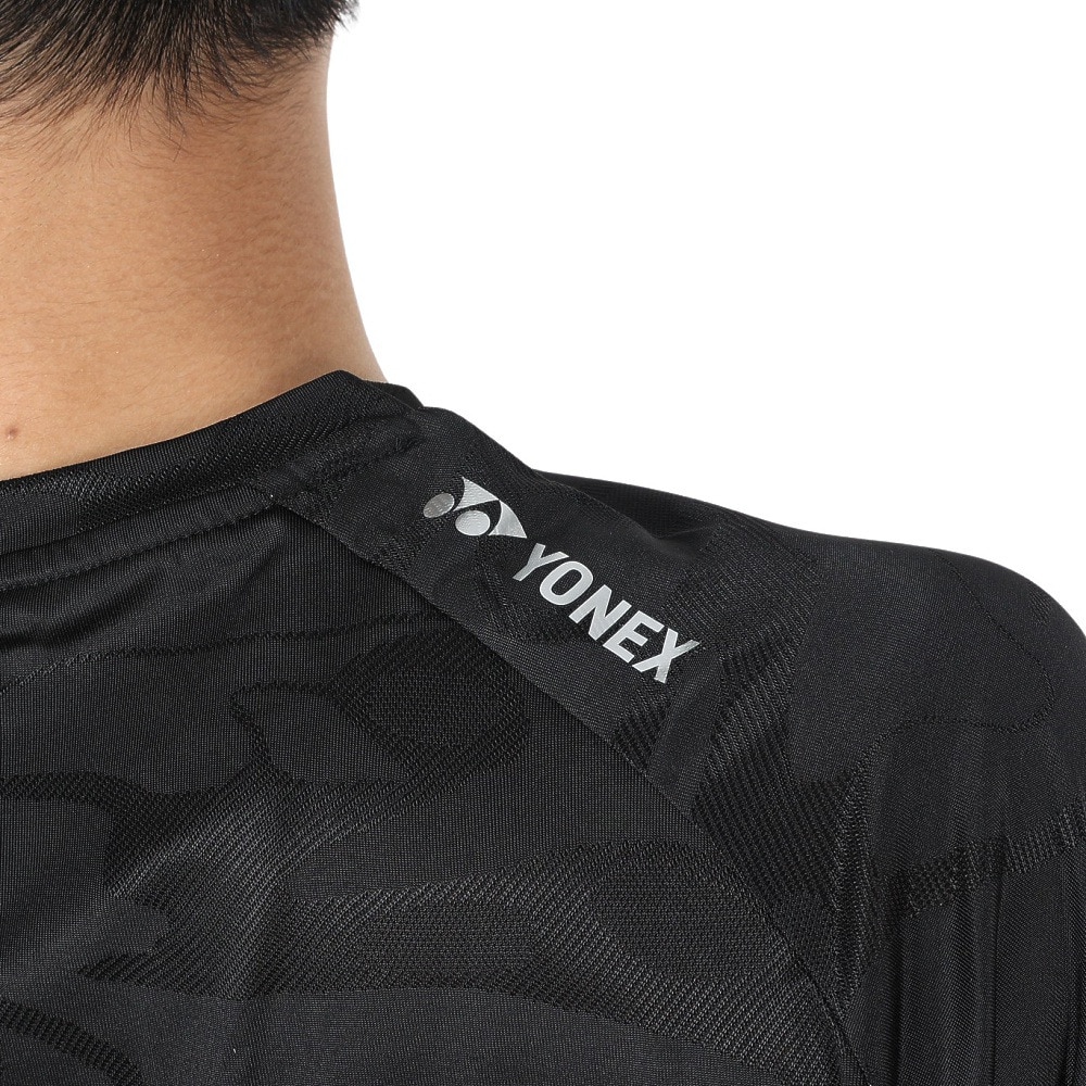 ヨネックス（YONEX）（メンズ、レディース）テニスウェア ユニ 長袖Tシャツ 16657-007 速乾