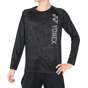 ヨネックス（YONEX）（メンズ）テニスウェア ユニ 長袖Tシャツ 16657-007 速乾