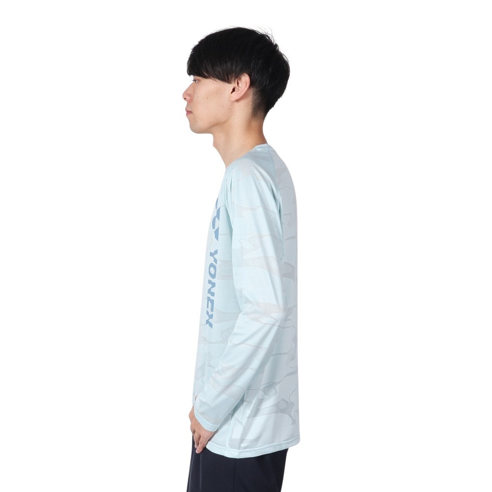 ヨネックス（YONEX）（メンズ、レディース）テニスウェア ユニロングスリーブTシャツ 16657-664