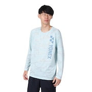 (メンズ、レディース)テニスウェア ユニロングスリーブTシャツ 16657