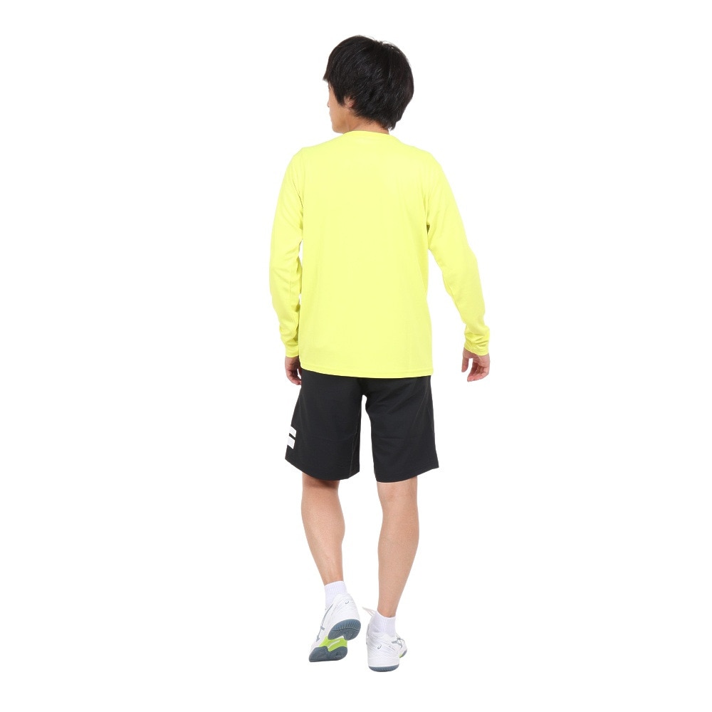 バボラ（BABOLAT）（メンズ）テニスウェア CLUB 長袖Tシャツ BUP1560C YL