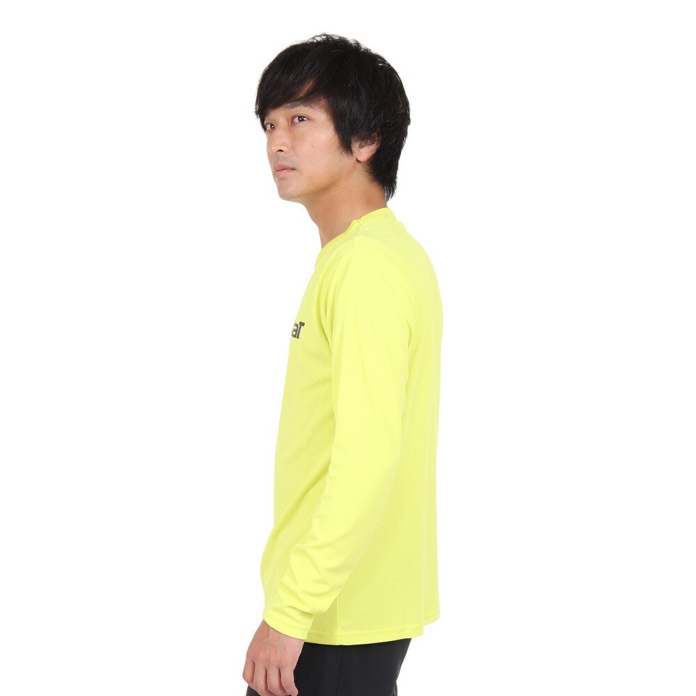 バボラ（BABOLAT）（メンズ）テニスウェア CLUB 長袖Tシャツ BUP1560C YL