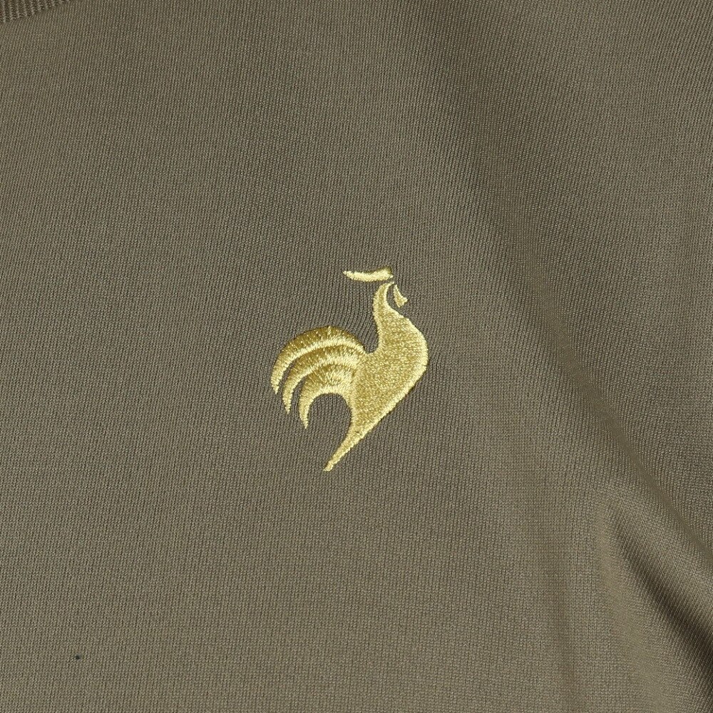 ルコックスポルティフ（lecoqsportif）（メンズ）テニスウェア プリントロングスリーブシャツ QMMWJB03 KH UVカット