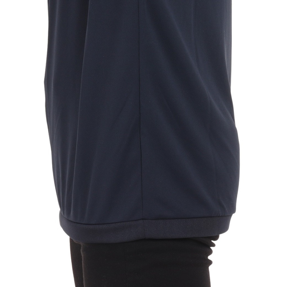 ルコックスポルティフ（lecoqsportif）（メンズ）テニスウェア プリントロングスリーブシャツ QMMWJB03 NV UVカット