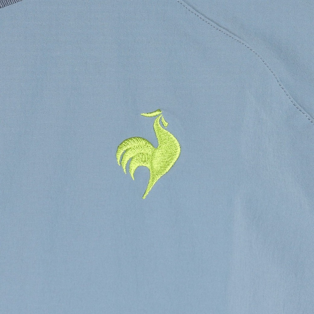 ルコックスポルティフ（lecoqsportif）（メンズ）テニスウェア ロングスリーブウーブンシャツ QTMWJB20 BL