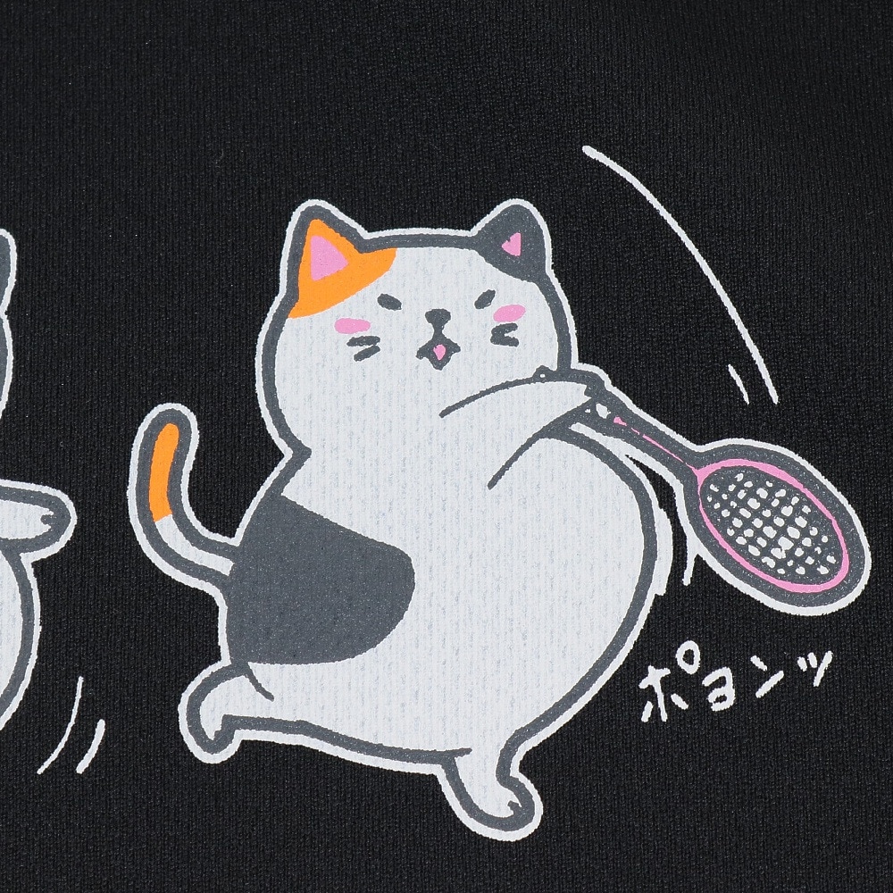 ゴーセン（GOSEN）（メンズ、レディース）テニスウェア ぽちゃネコ 長袖Tシャツ J23P0839SS