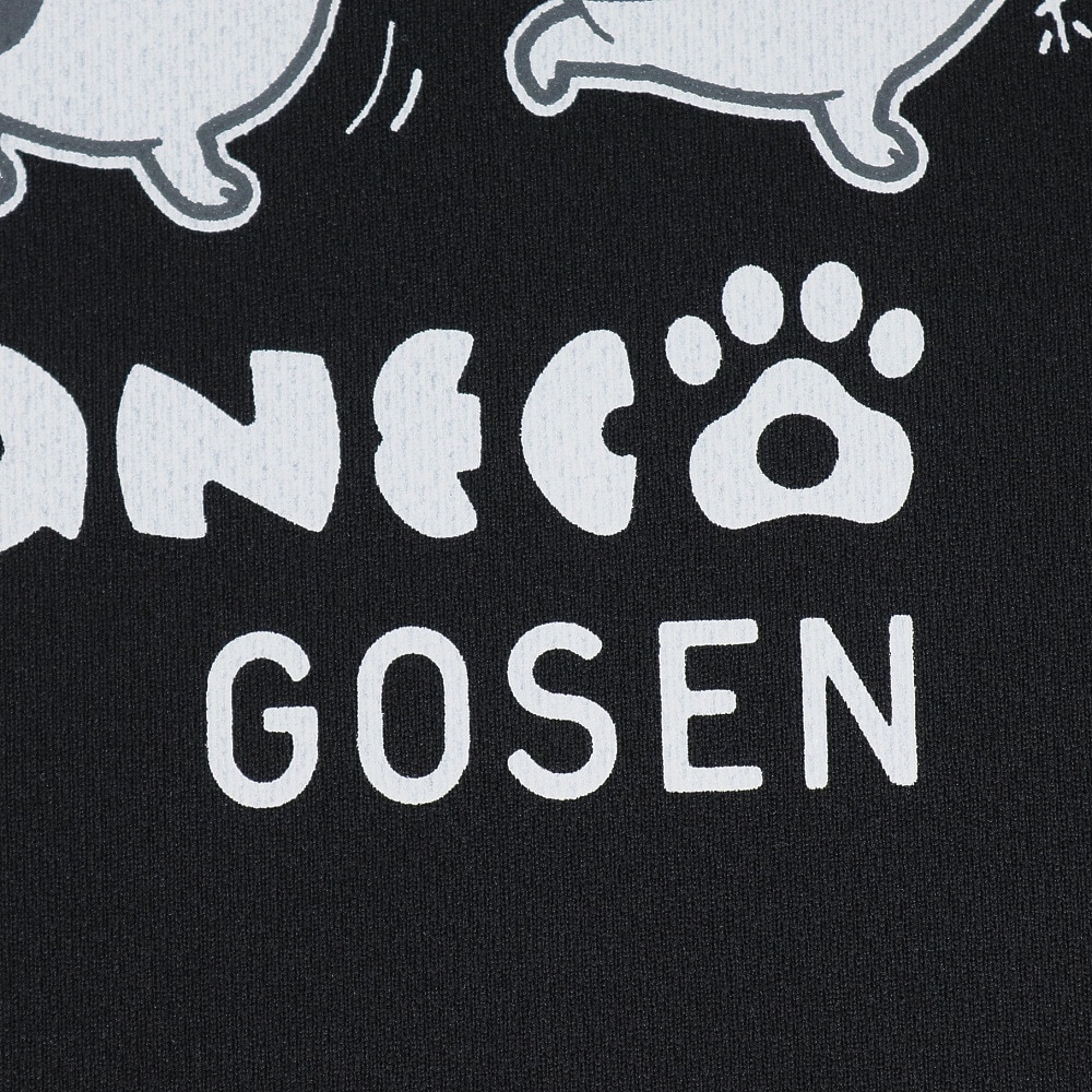 ゴーセン（GOSEN）（メンズ、レディース）テニスウェア ぽちゃネコ 長袖Tシャツ J23P0839SS