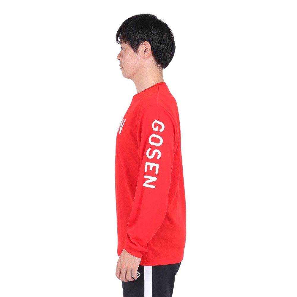 ゴーセン（GOSEN）（メンズ）テニスウェア ロングスリーブシャツ J23X0127LL