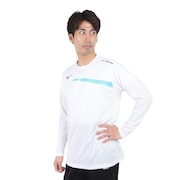 ミズノ（MIZUNO）（メンズ、レディース）テニスウェア 長袖 プラクテイスシャツ 62JAA51001