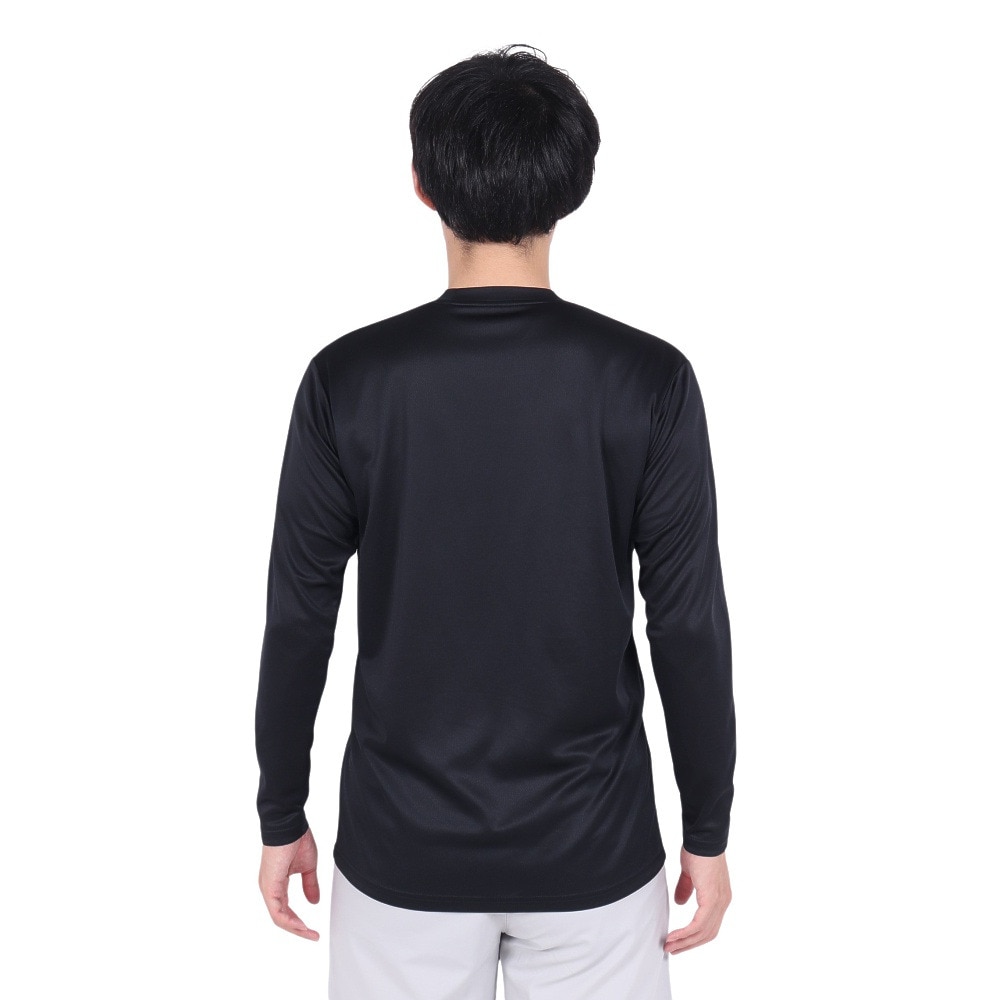 ミズノ（MIZUNO）（メンズ、レディース）テニスウェア 長袖 プラクテイスシャツ 62JAA51009 速乾