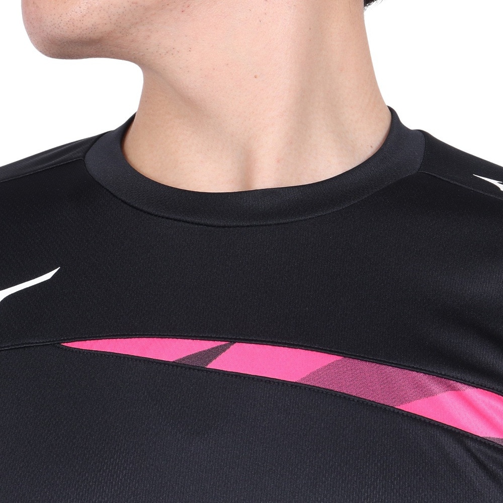 ミズノ（MIZUNO）（メンズ、レディース）テニスウェア 長袖 プラクテイスシャツ 62JAA51009 速乾
