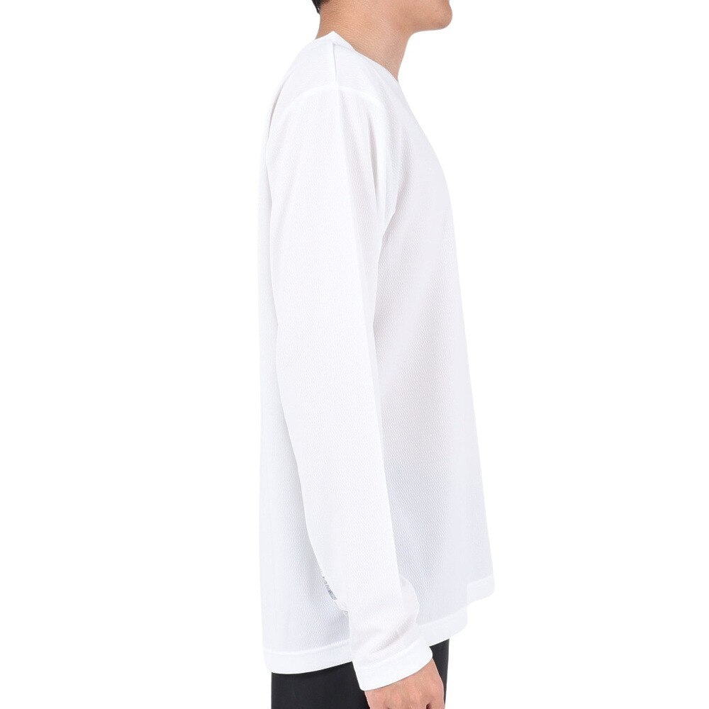オークリー（OAKLEY）（メンズ）テニスウェア Slant Logo Print 長袖Tシャツ 8.0 FOA405835-100