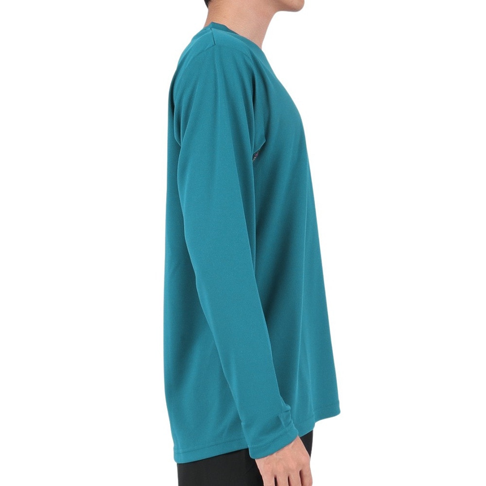 オークリー（OAKLEY）（メンズ）テニスウェア Slant Logo Print 長袖Tシャツ 8.0 FOA405835-61D