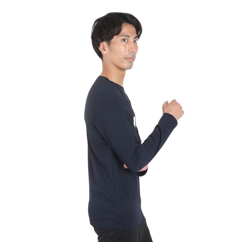 プリンス（PRINCE）（メンズ）テニスウェア ロングスリーブシャツ MA3002 127 NVY 速乾