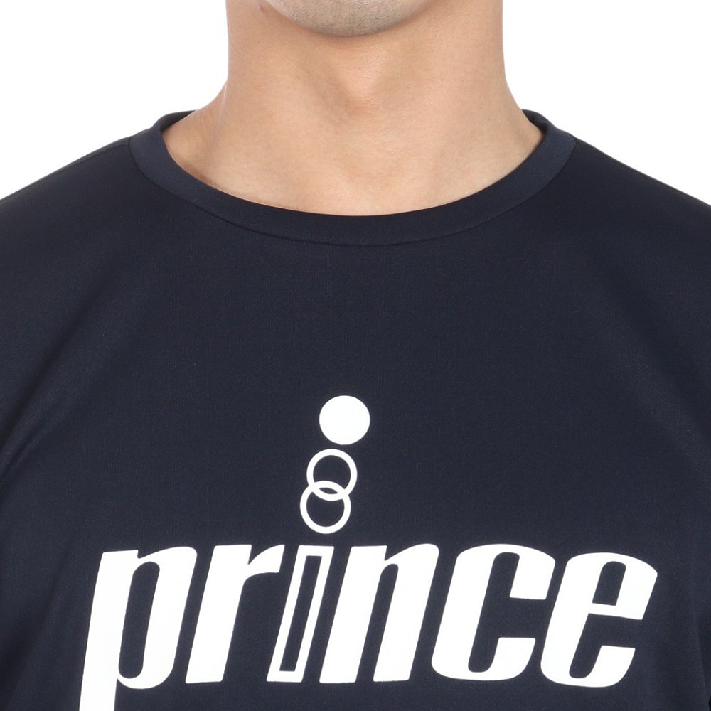 プリンス（PRINCE）（メンズ）テニスウェア ロングスリーブシャツ MA3002 127 NVY 速乾