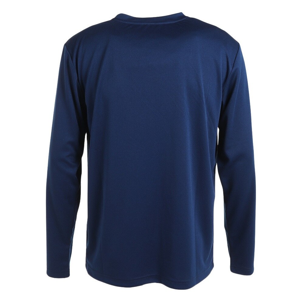 ウイルソン（WILLSON）（メンズ）テニスウェア クルーネック長袖Tシャツ 443212-NV
